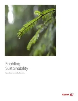 Enabling Sustainability, recycle, go green, print releaf, Xerox, Environment, Alliance Document Technologies