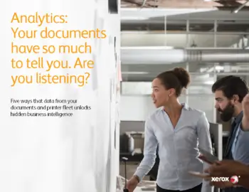 Document Analytics, MPS, Managed Print Services, Xerox, Alliance Document Technologies