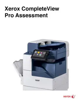 CompleteView Pro, Assessment, Xerox, Alliance Document Technologies