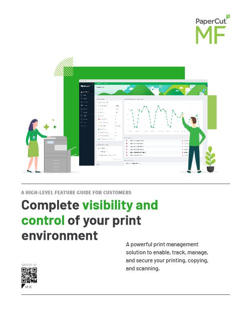 Full Brochure Cover, Papercut MF, Alliance Document Technologies, Elko, Nevada, NV, Ruby Mountains